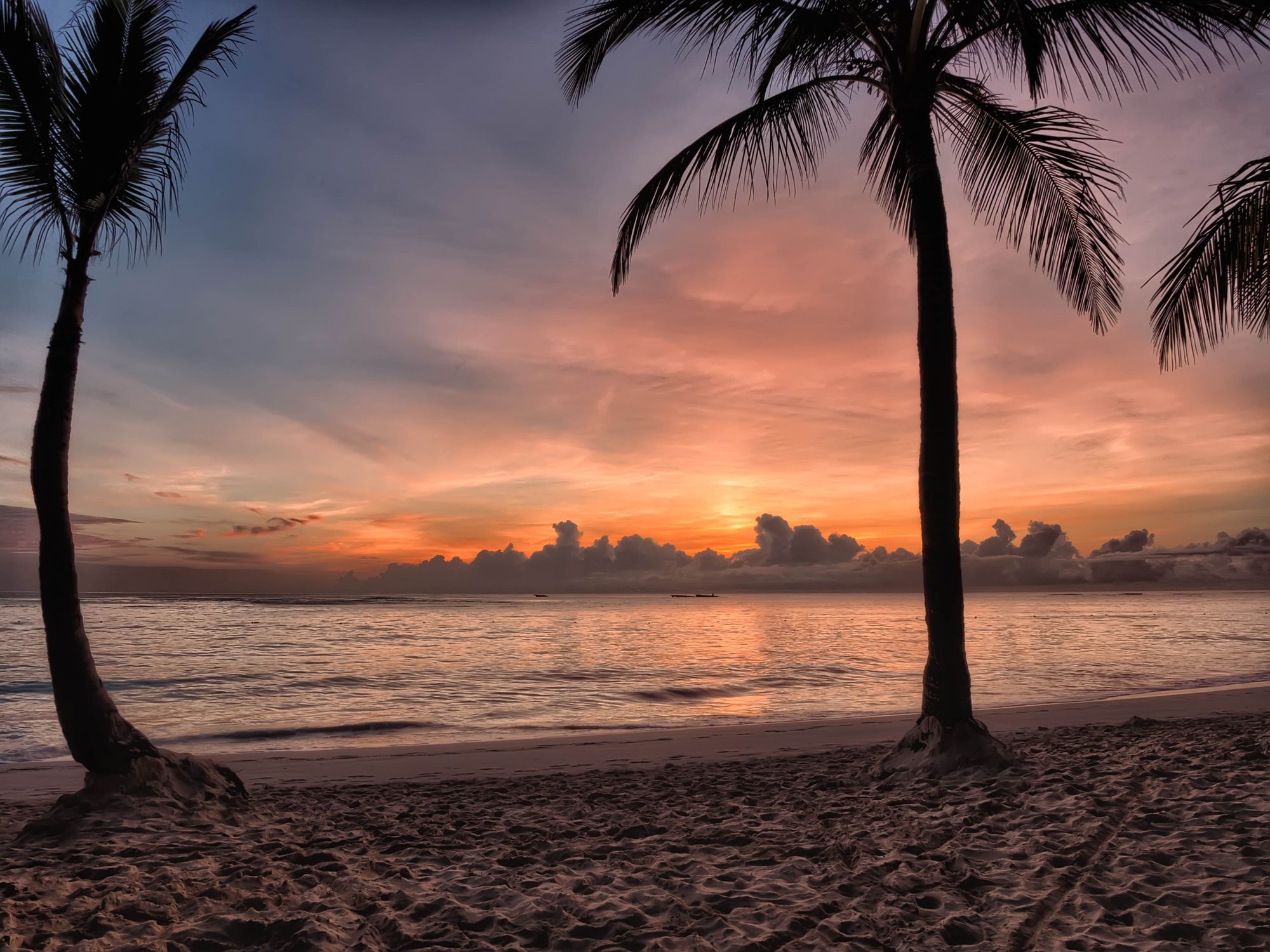 Atardecer en Punta Cana
